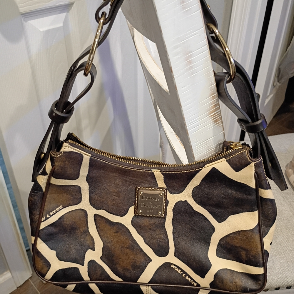 Dooney & Bourke Giraffe Print Shoulder Bag